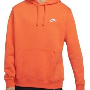 Mens Nike Orange Hoodie